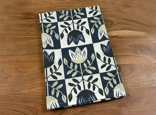 Folk Floral Tea Towel