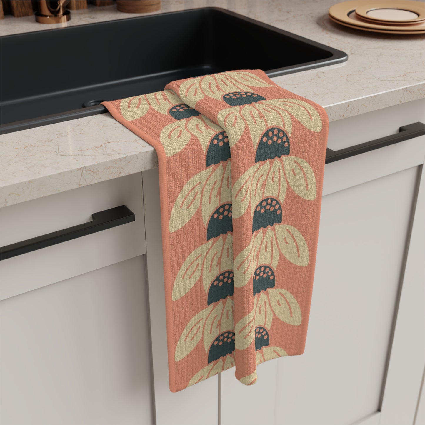 Coneflower Tea Towel