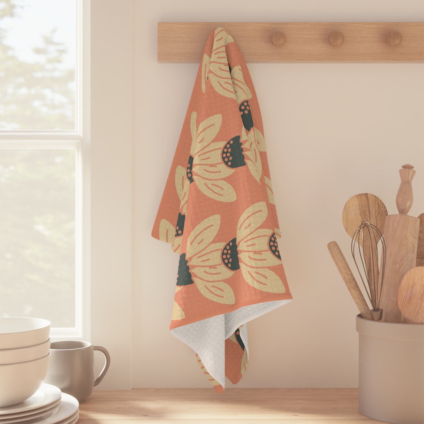 Coneflower Tea Towel