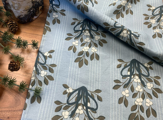 Mistletoe Magic on Blue