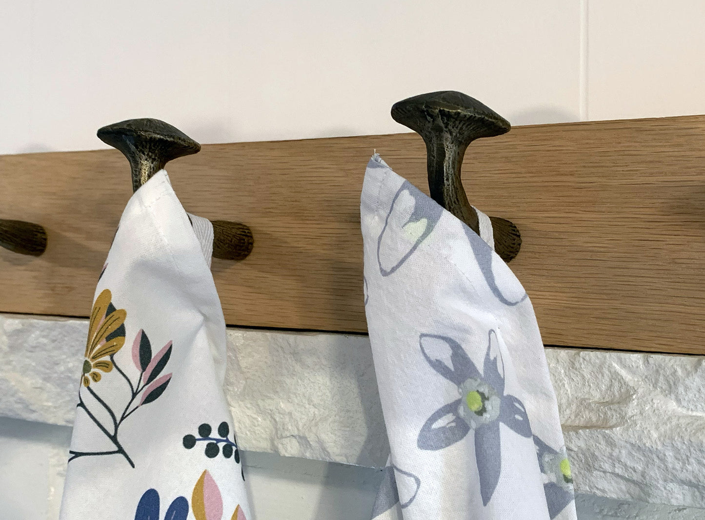 Lime Buds Tea Towel