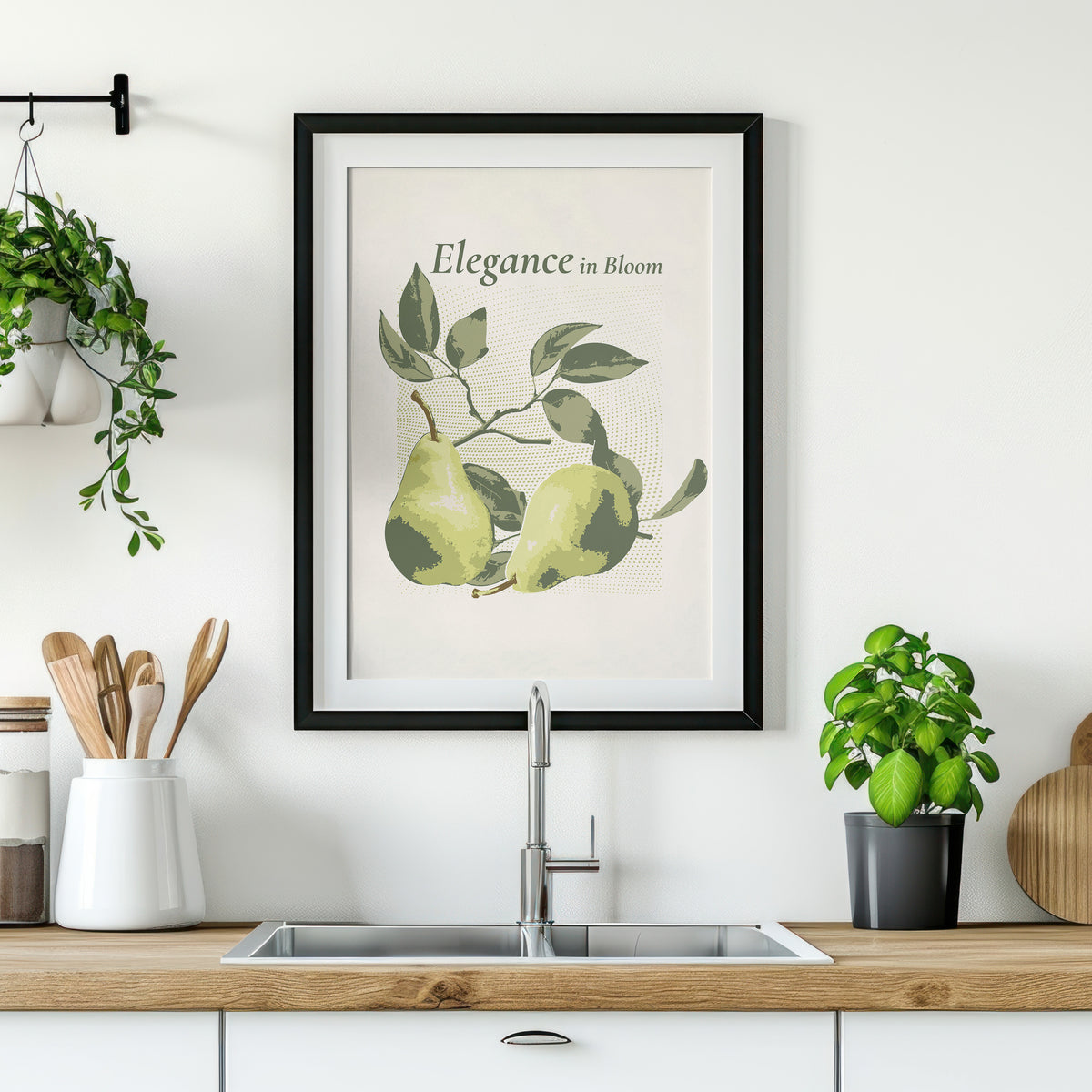 Elegance in Bloom Print