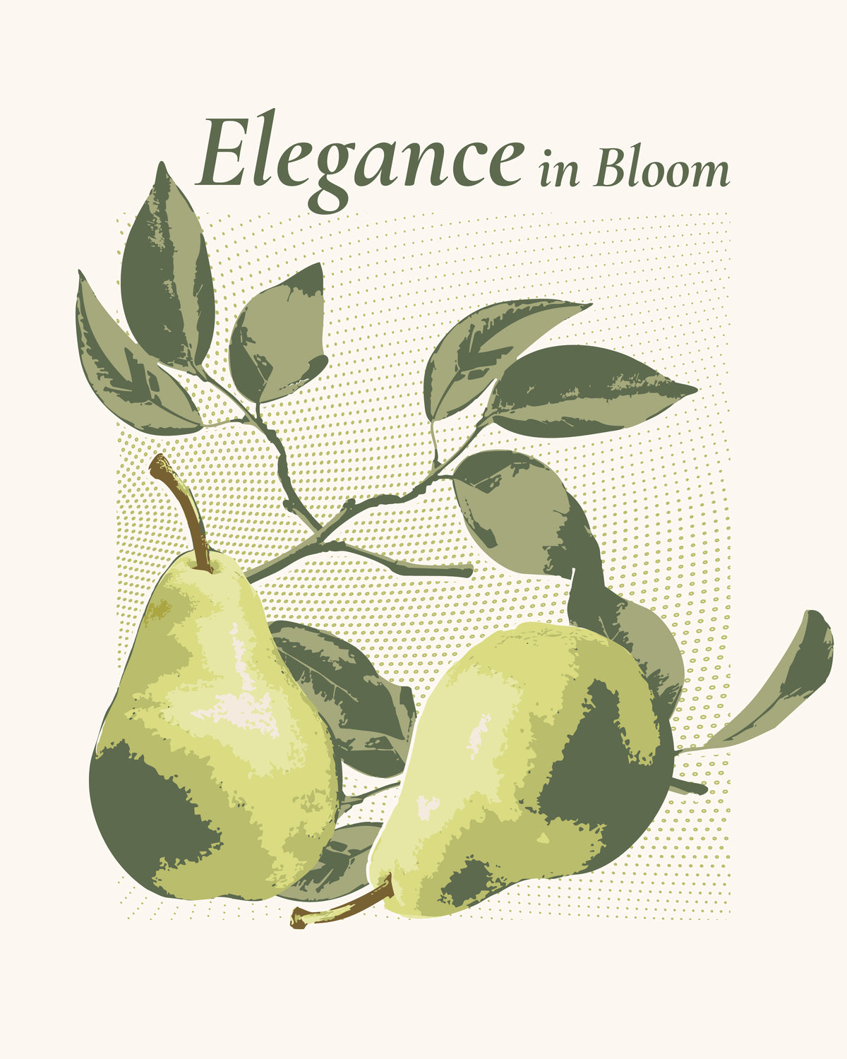 Elegance in Bloom Print