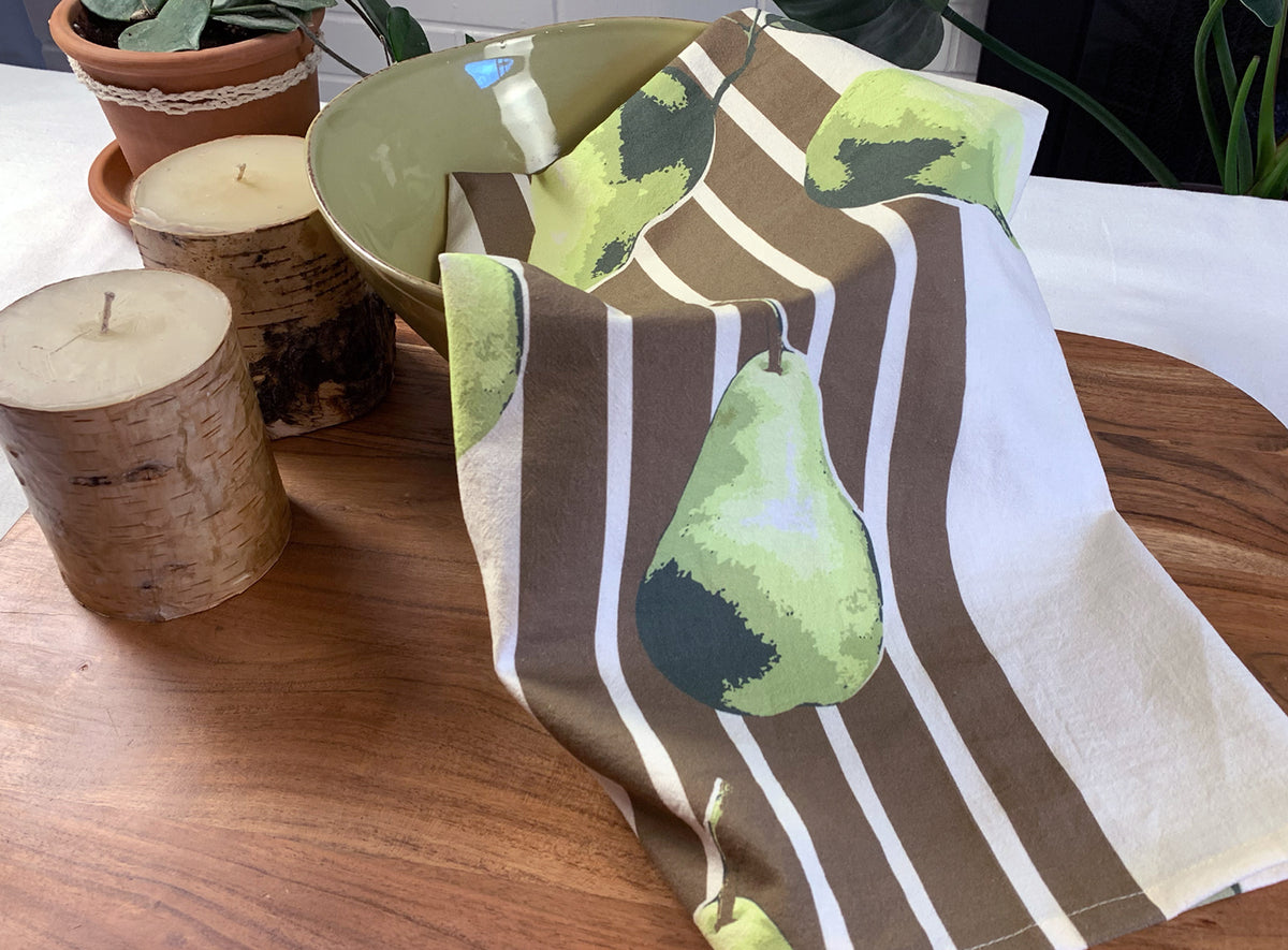 Orchard Pears Tea Towel