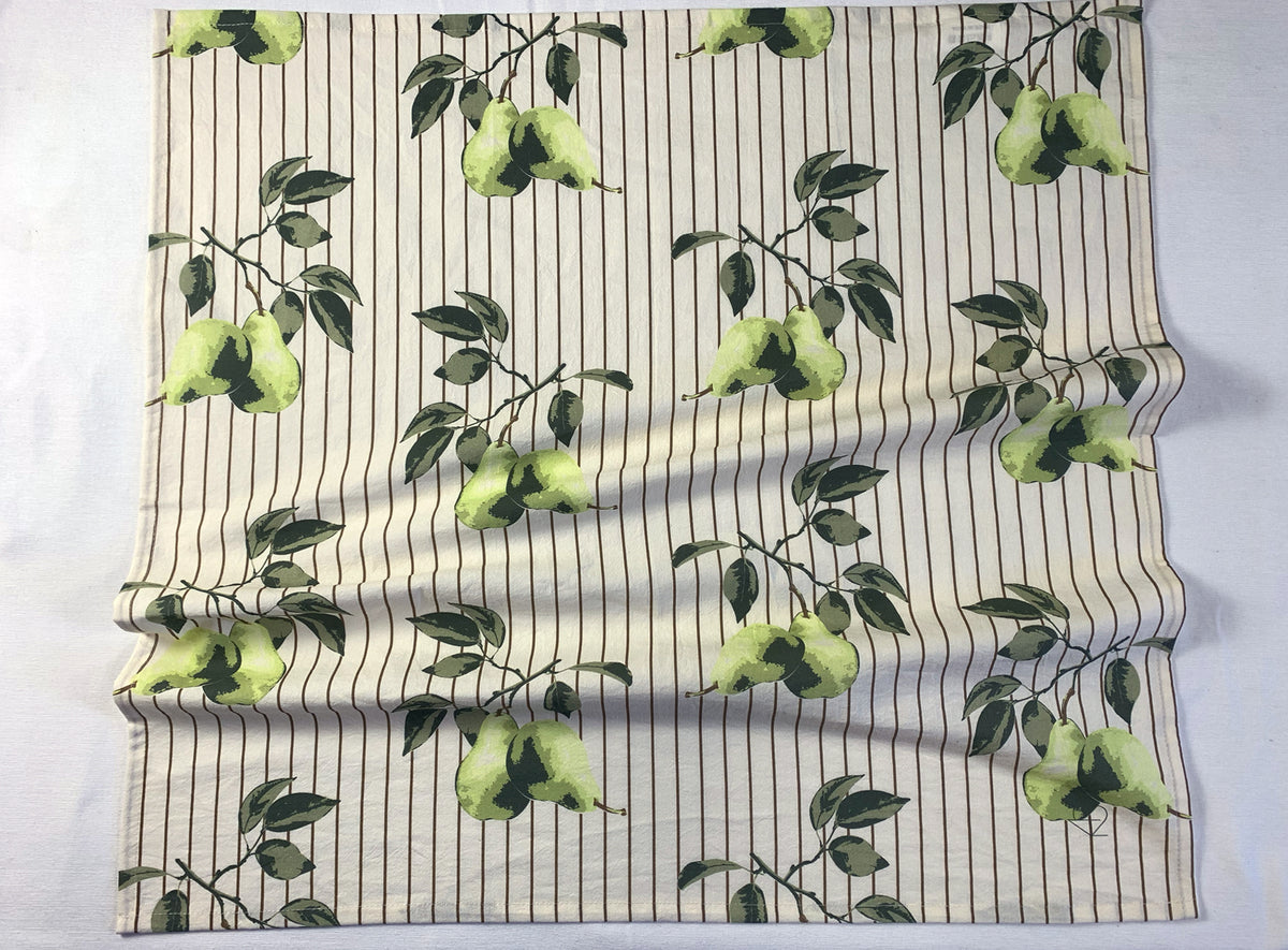 Orchard Stripe Tea Towel