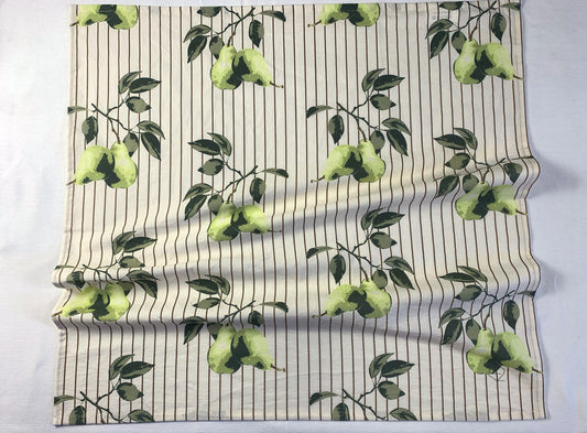 Orchard Stripe Tea Towel