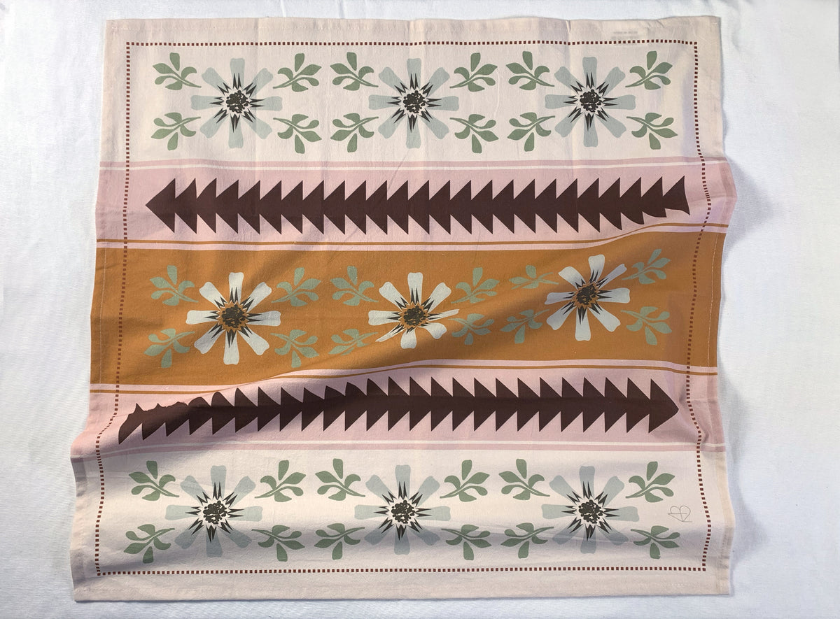 Floral Southwest Tea Towel