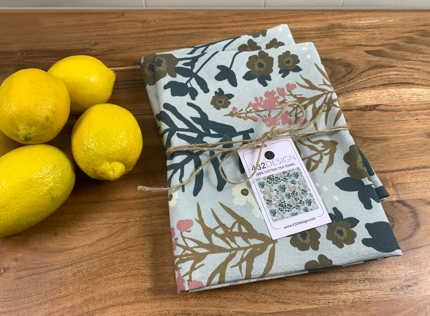 Wildflowers Tea Towel